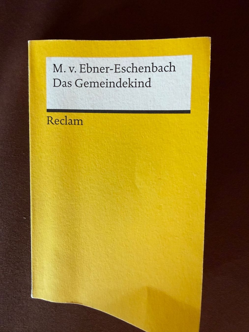 Libri: Das Gemeindekind - Ebner Eschenbach – Usato da Pfäffikon ZH venduto da mar_69jp