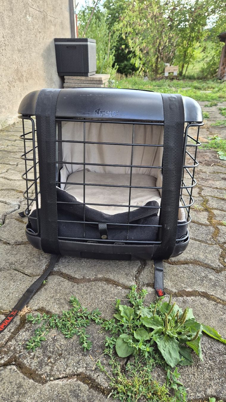 4pets Cages, transport & sécurité: 4pets Transportbox Caree anthrazit/grau gebraucht – D'occasion à Horgenberg par callmeloco 1