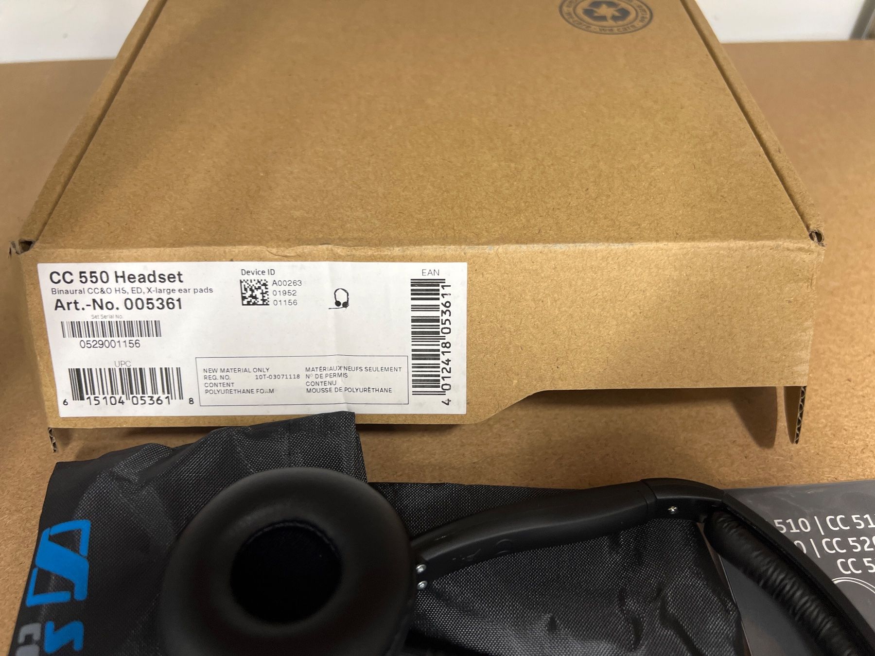 Sennheiser Cuffie: Sennheiser CC 550 Binaural Headset - Excellent Condition – Usato da Mülligen venduto da vagos85 1