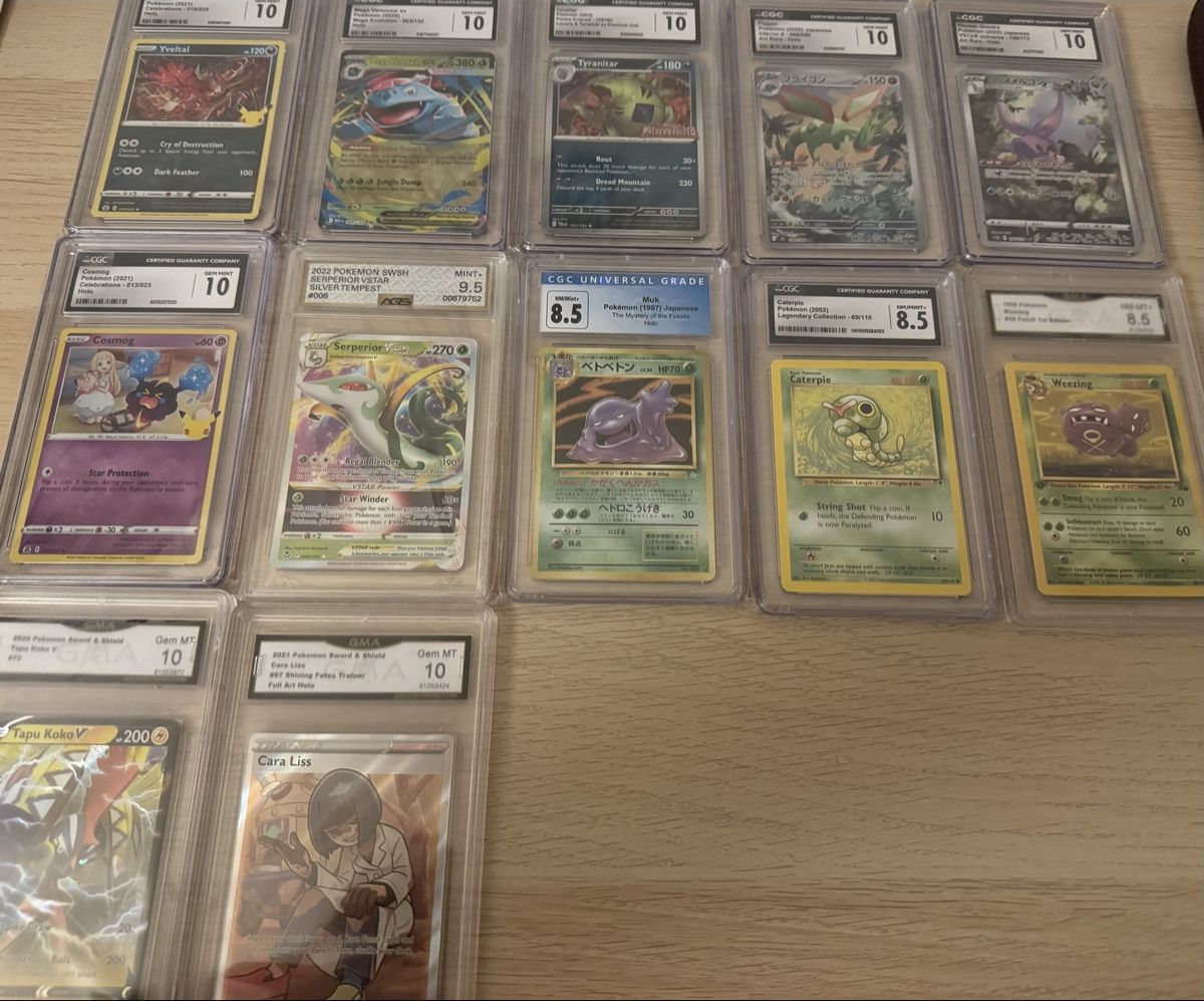 Pokémon Carte collezionabili: Pokemon cgc slabs  – Usato da Ostermundigen venduto da Devrim_1994
