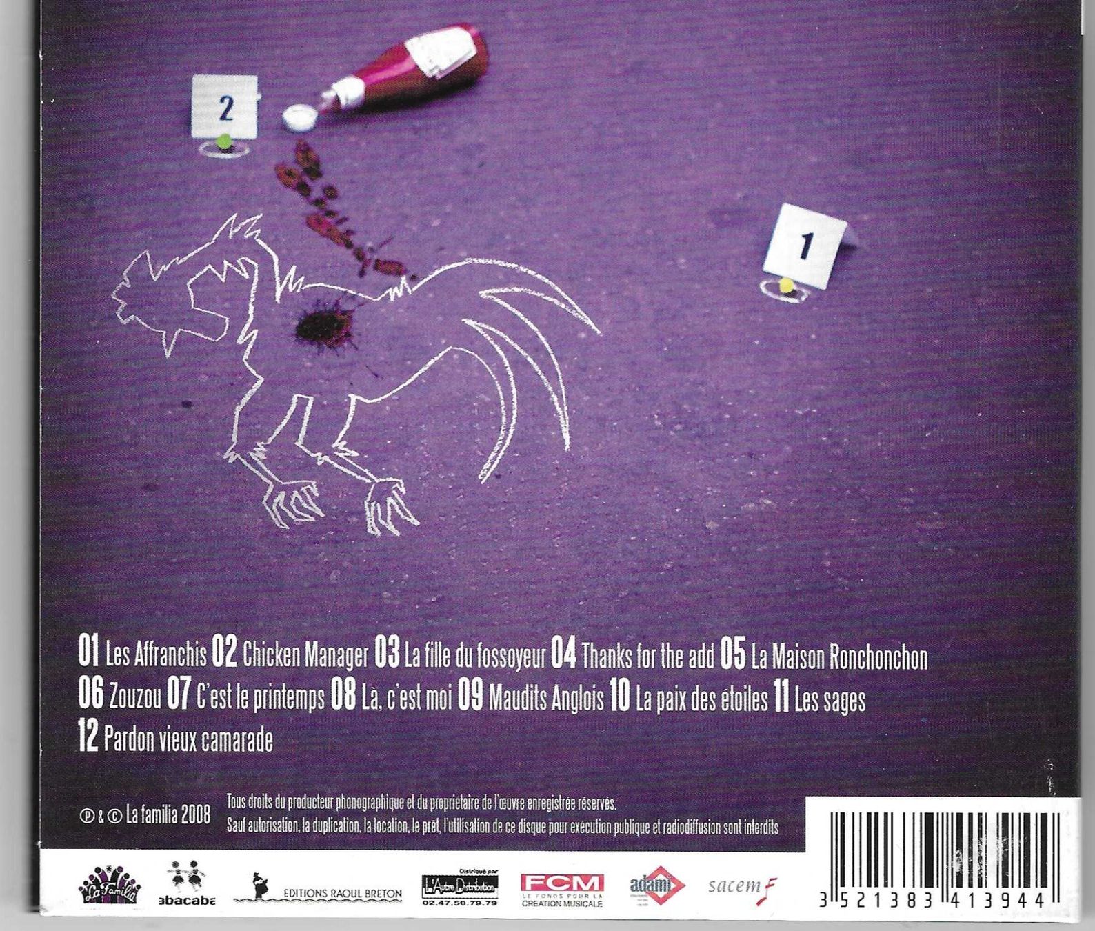 CD: ALEXIS HK  -  LES AFFRANCHIS – Usato da Bex venduto da Giorgiob 1