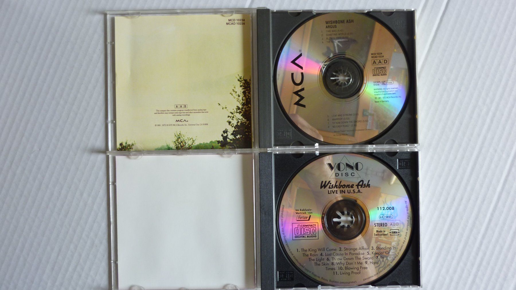 CD: Wishbone Ash – Usato da Weesen venduto da Speerbezirk 1