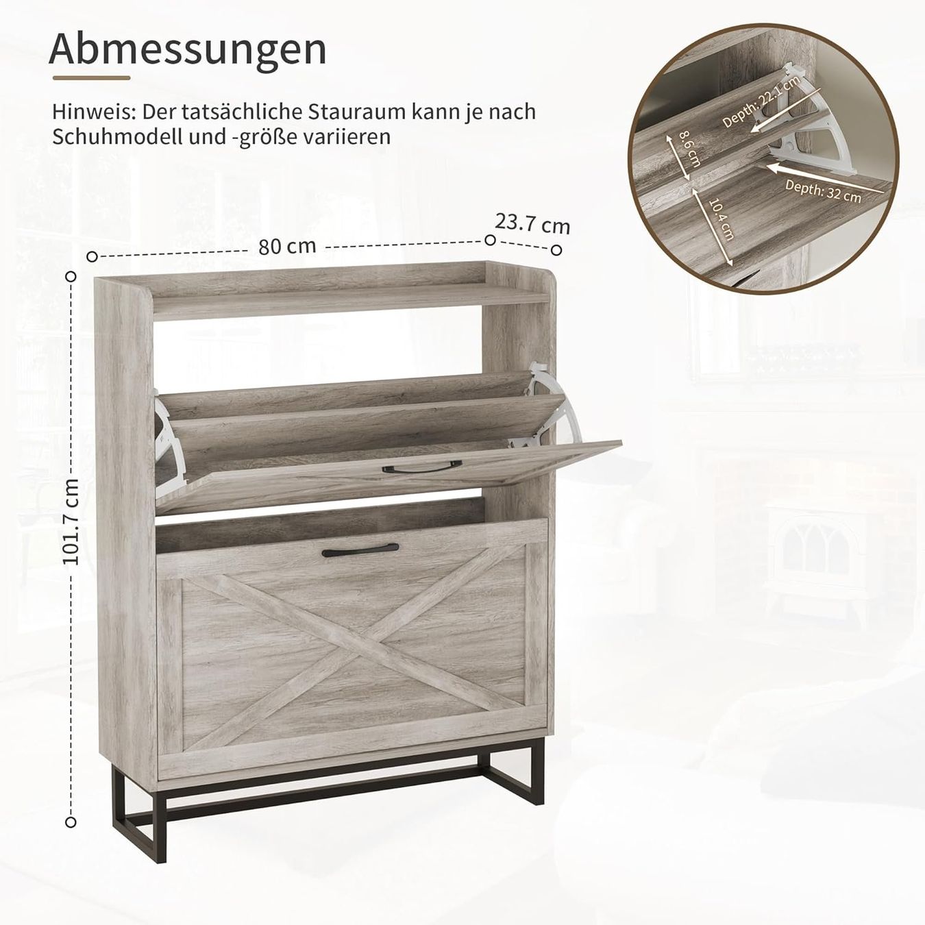 Schränke: Schuhschrank, Schuhregal – Neu (gemäss Beschreibung) aus Sins von Taschending 5