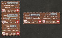 Schweiz 2 Zusammenhängende postfrisch Katalog 28.-