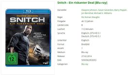 Snitch - Ein riskanter Deal (Bluray)