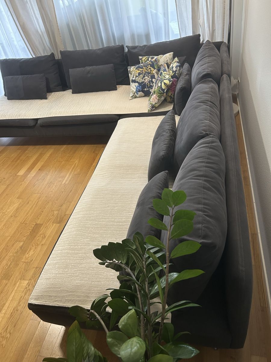 Divani: IKEA Söderhamn Ecksofa, dunkelgrau, sehr bequem! – Usato da Zug venduto da ber_h2rs 3