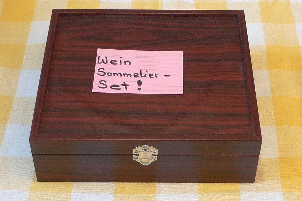 Apribottiglie & Tappi per chiusura: Wein Sommelier-Set! – Usato da Bern venduto da bn1640 2