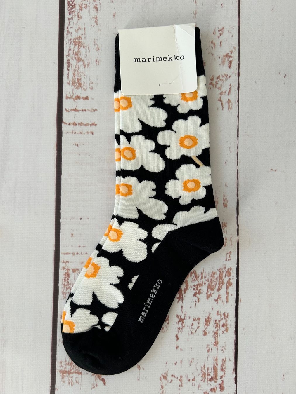 Calze: Marimekko socks pop-up FLOWER print – Nuovo e nell'imballaggio originale da Zürich venduto da Ferienan 3