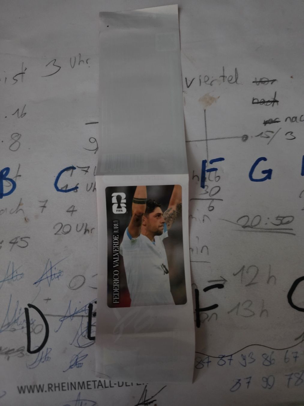 Panini Carte collezionabili: Federico Valverde Coca-Cola Panini Sticker WM26 – Nuovo e nell'imballaggio originale da Zürich venduto da Alibaba1234