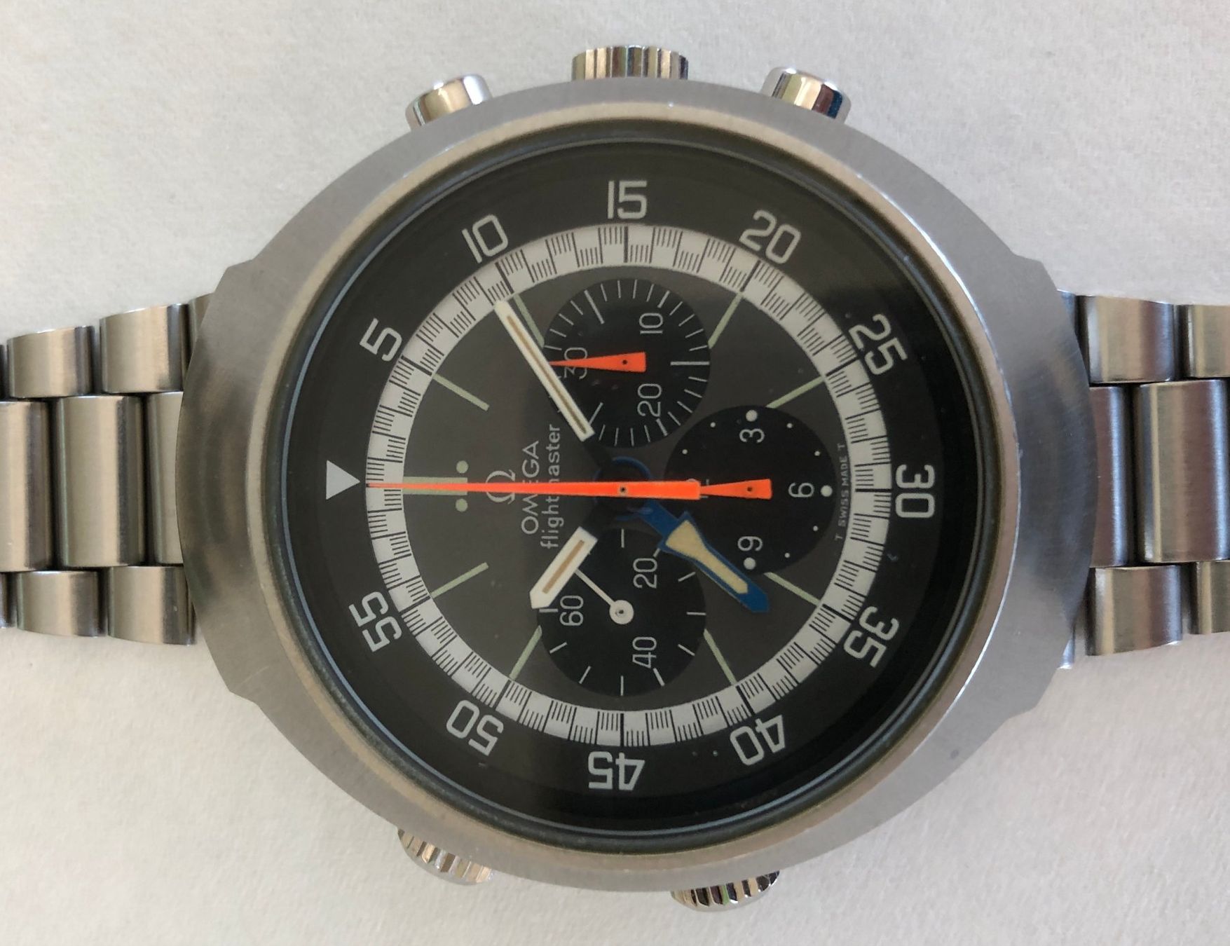 Orologi: OMEGA Flightmaster Ref 145.026 - ø 43 mm - Cal 911 – Usato da Appenzell venduto da Zimiuno 2