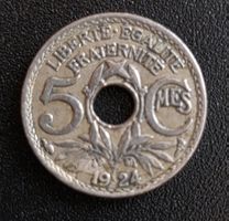 5 centimes 1924 France