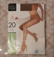 Ellen Amber Jeunesse Strumpfhose 20den Gr.L Dusk/Hellbraun