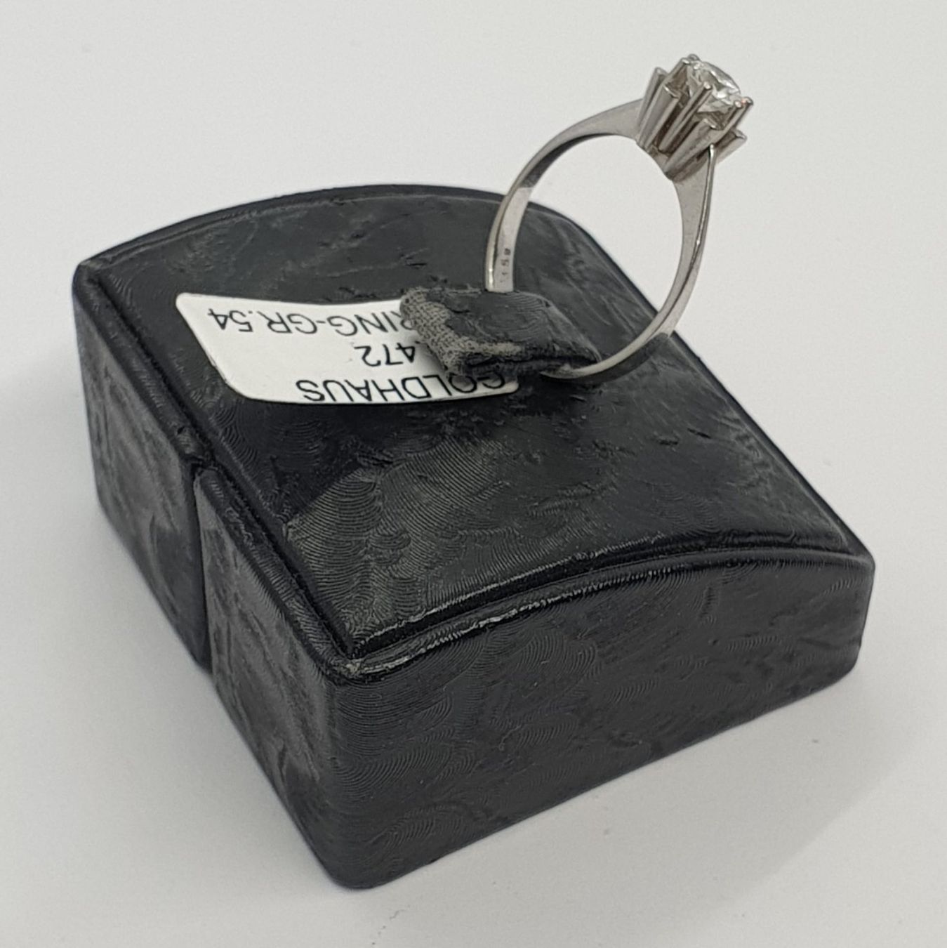 Anelli: Echt 14K Gold - Diamant Ring – Usato da Luzern venduto da Luzern-Goldhaus 1