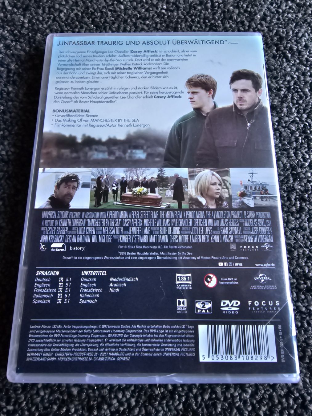 Alle DVDs: Manchester by the Sea (22158) – Gebraucht aus Ruswil von jan_bxl5 1