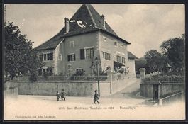 Donneloye, Les Chateaux Vaudois en 1904
