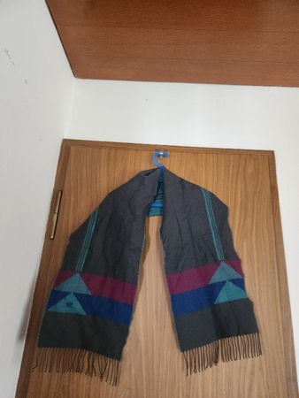 Foulard V. Fraas 100% Laine Vierge multicolore 200x30cm