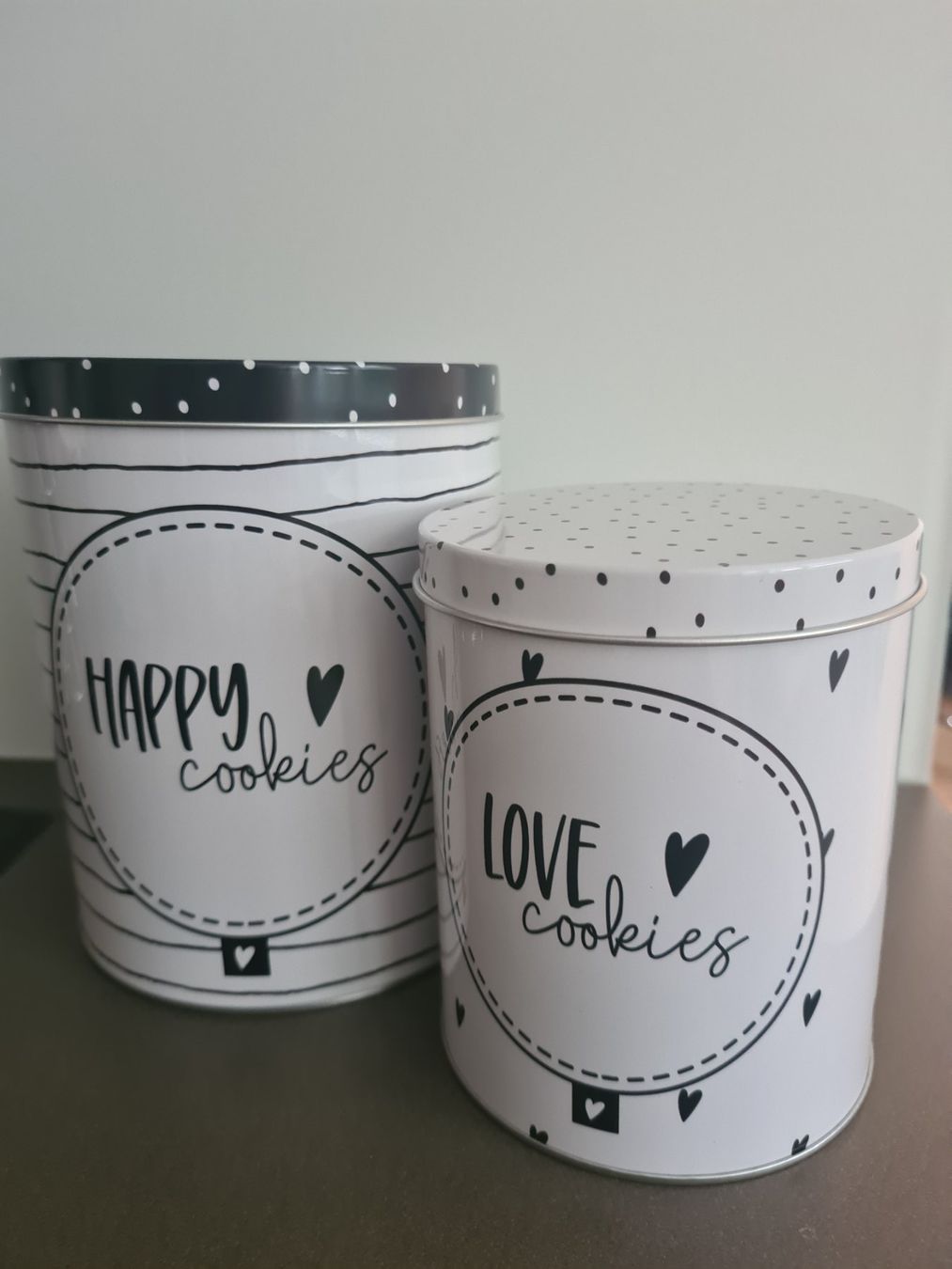 Contenitori & Simili: 2er Set Cookie Büchsen – Nuovo e nell'imballaggio originale da Oberrohrdorf venduto da Koala76