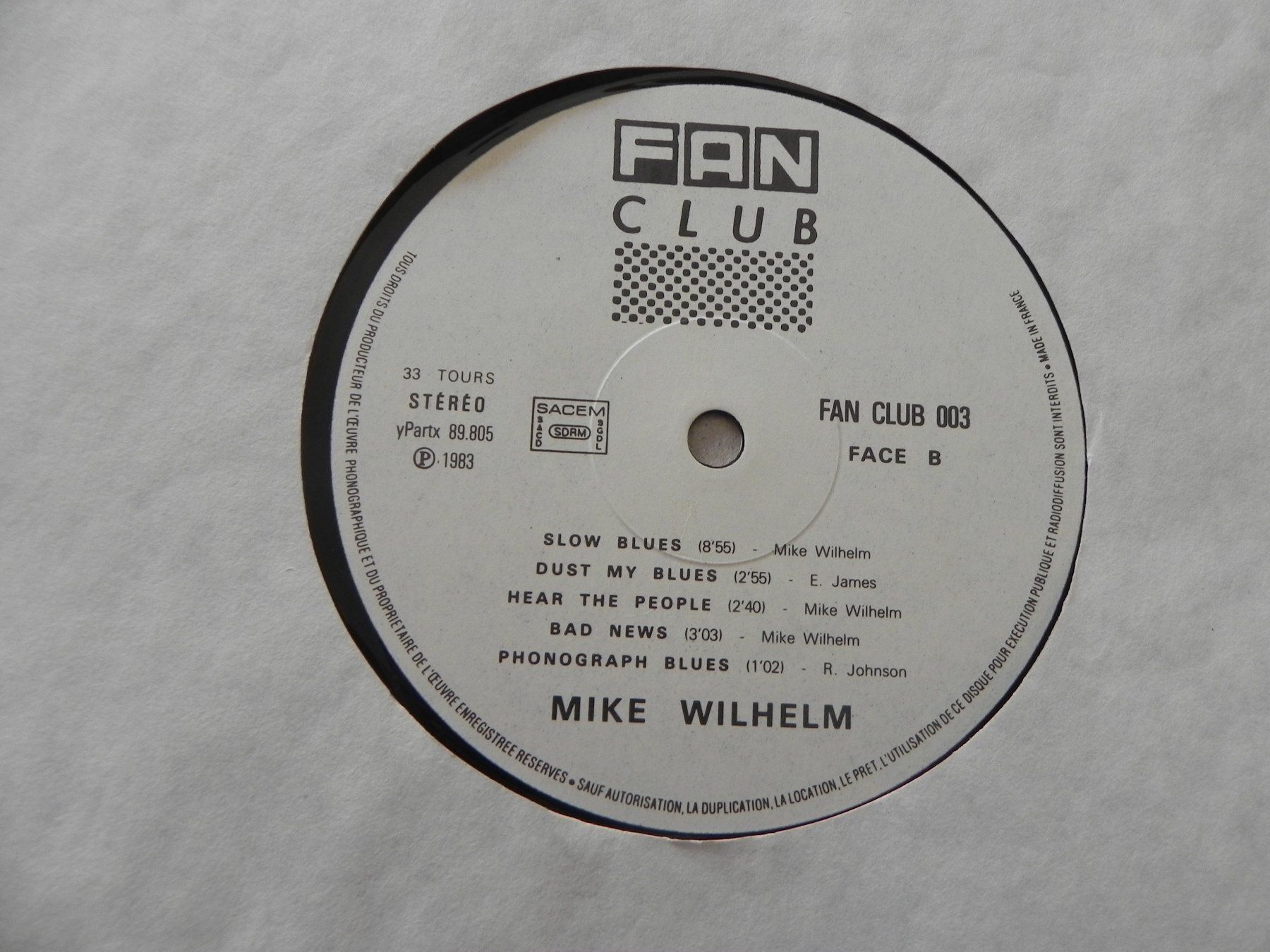 Dischi in vinile: LP USA Blues Rock Mike Wilhelm 1983 – Usato da Siebnen venduto da krimsie 4