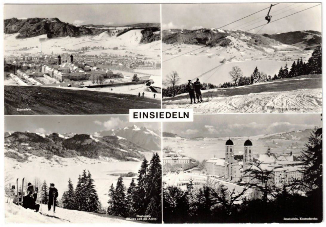 Cartes postales: Einsiedeln - 4 Bild AK – D'occasion à Binningen par Mountainrider