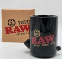 Kaffeetasse: RAW wake up & bake up mug