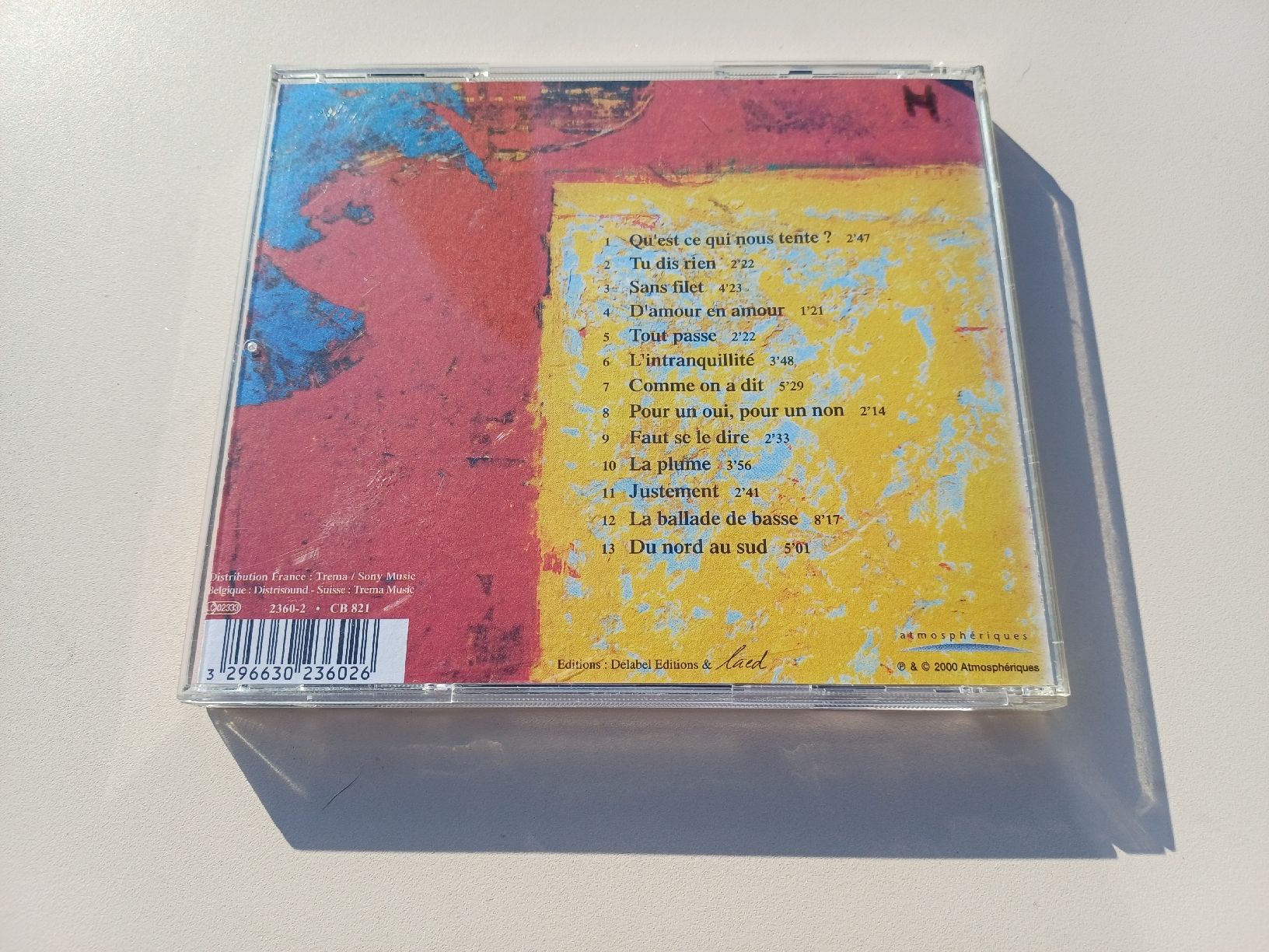 CD: Louise Attaque "Comme on a dit" CD – Usato da Begnins venduto da Drastic-Sound 1