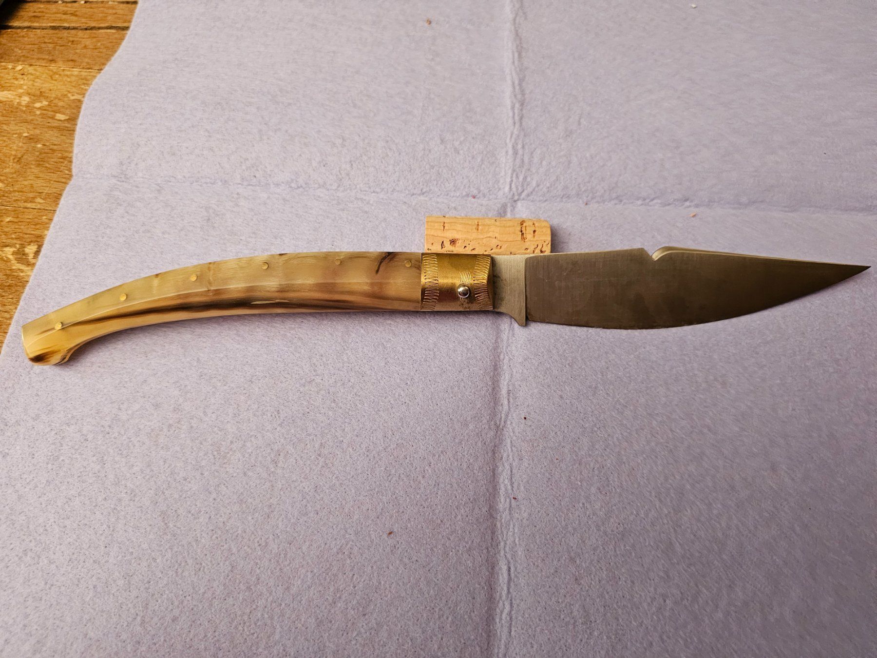 Accessori: Tanuccio Leoni Iscanu coltello lama 14,5 cm manico muflone – Nuovo e nell'imballaggio originale da Monte Carasso venduto da giave 3