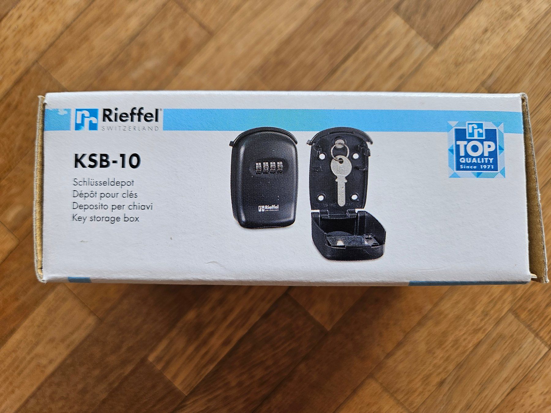 Tresor: Rieffel Schlüsseltresor Schlüsseldepot KSB-10 mit Code – Neu und originalverpackt aus Oensingen von CH-Techniker 2
