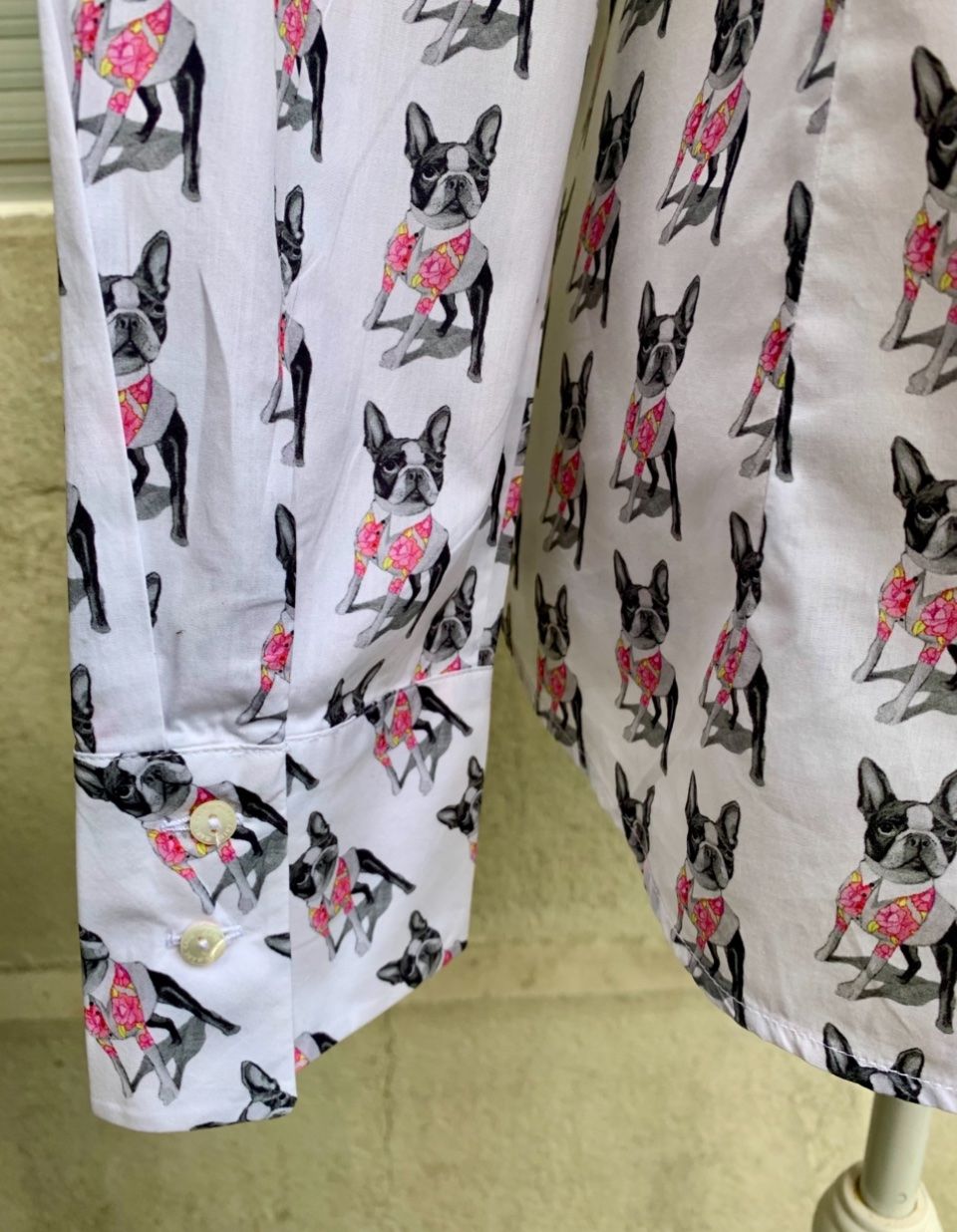Marc Cain Camicette: Superbe blouse MARCCAIN bouledogues100%coton extra fin t.40 – Nuovo (secondo la descrizione) da Martigny venduto da only__you 3