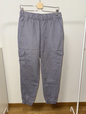 Cargohose Stoffhose grau Grösse M