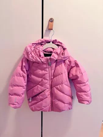 Rosa Reima Kinderjacke Winterjacke in Grösse 86
