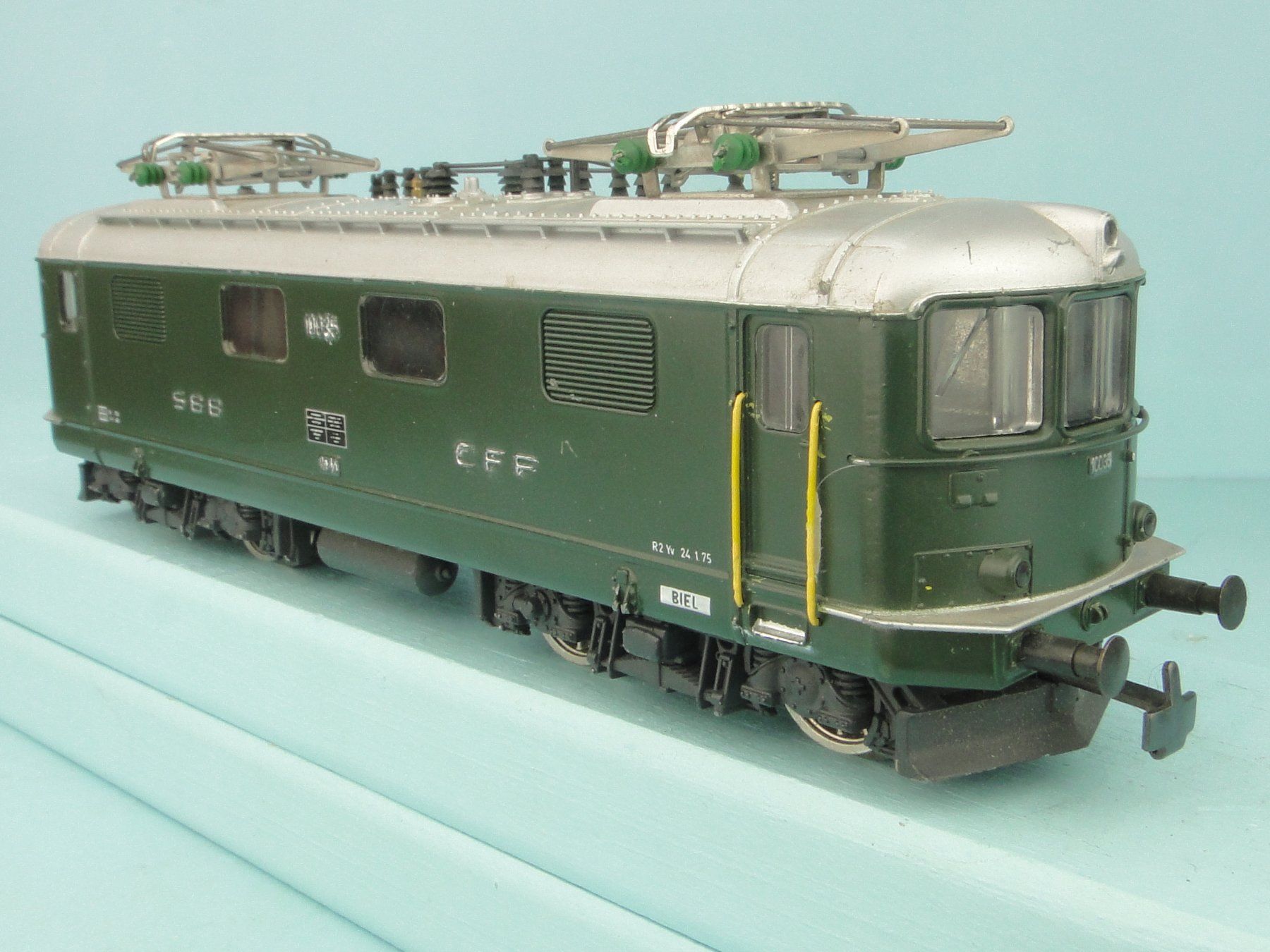 Hag Modellini di ferrovie: HAG SBB Re 4/4 AC – Usato da Bülach venduto da cann11 2
