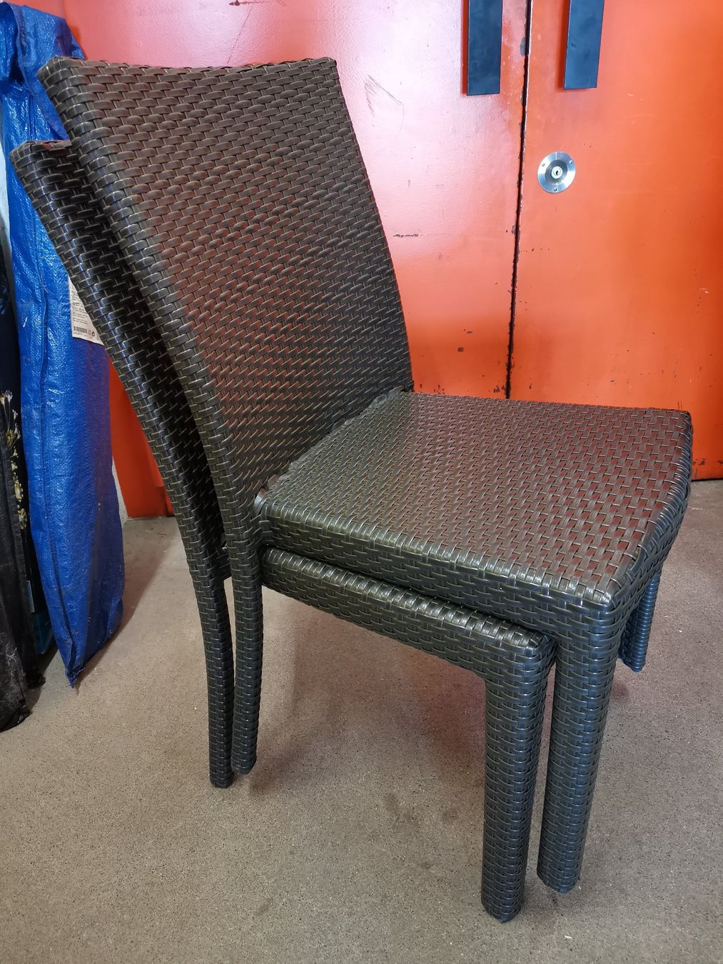 Sedie: Gartenstühle Rattan 2er Set  FABRIKNEU – Nuovo (secondo la descrizione) da Suhr venduto da Brocki-Suhr 5