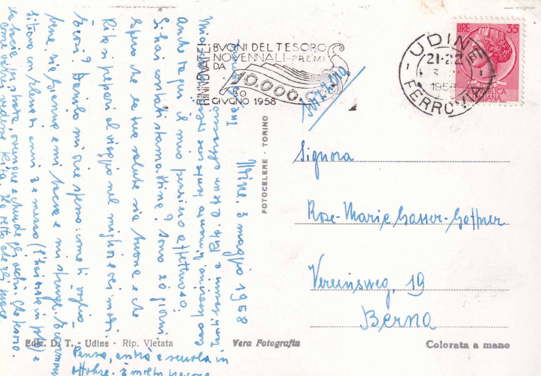 Cartoline postali: Costumi carnici /mp – Usato da Hombrechtikon venduto da Rudolf07 1