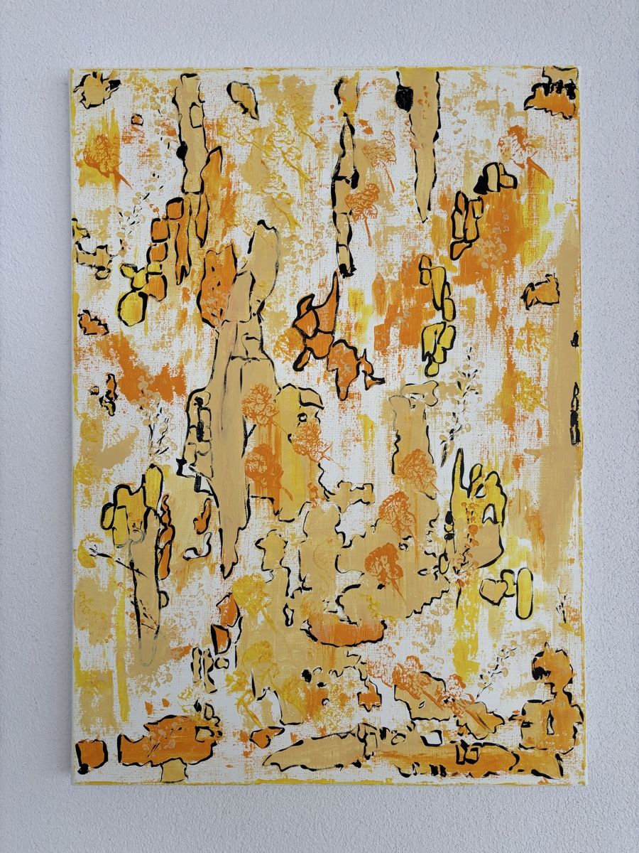 Dipinti: Abstraktes Gemälde, Acrylbild – Nuovo (secondo la descrizione) da Cham venduto da Felha
