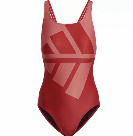 Adidas Women's Swimsuit Red, Size 36/S