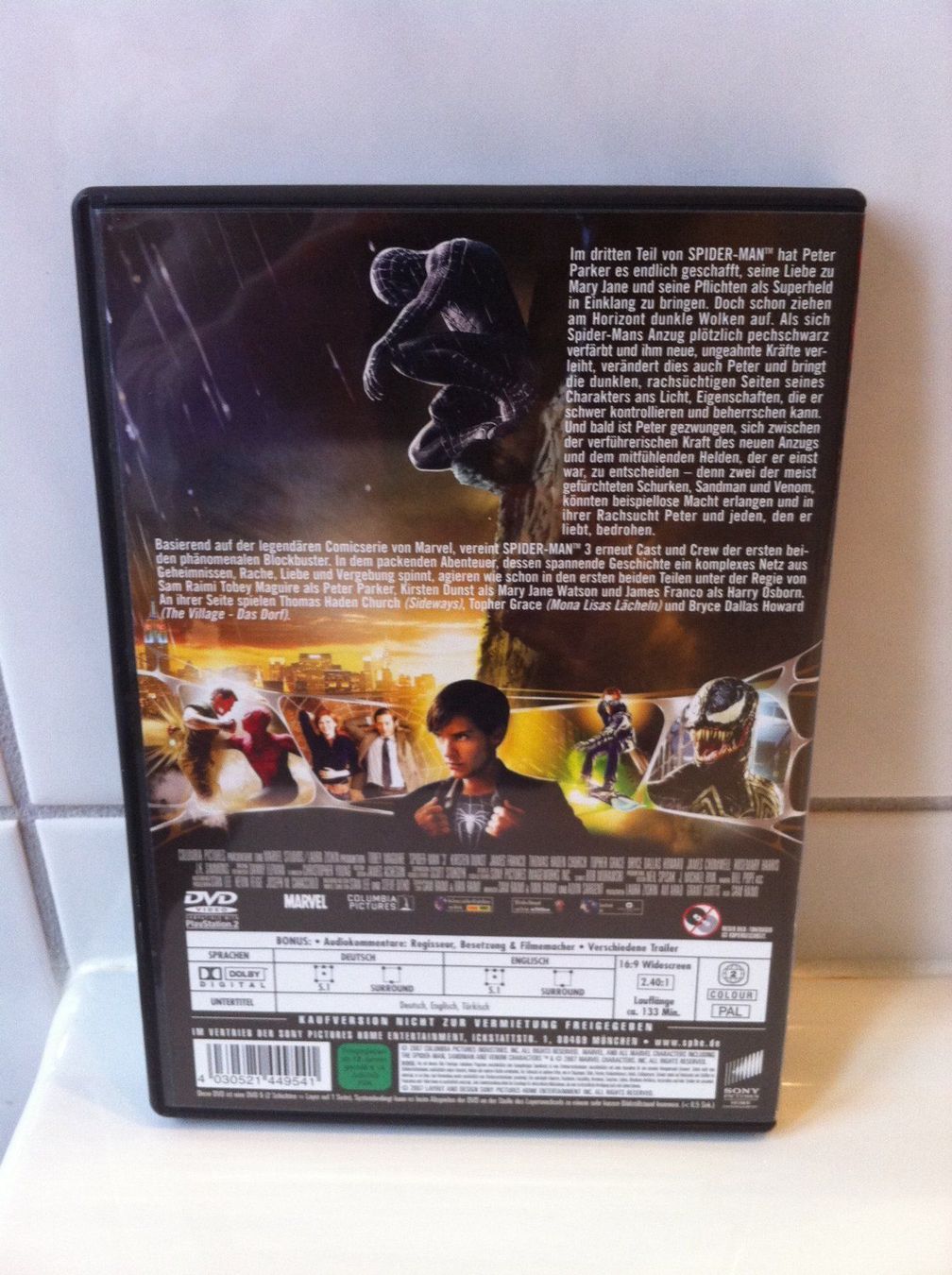 Tutti i DVDs: 🤩SPIDER-MAN 3 DVD – Nuovo (secondo la descrizione) da Olten venduto da Naja-Twins-Twins 1