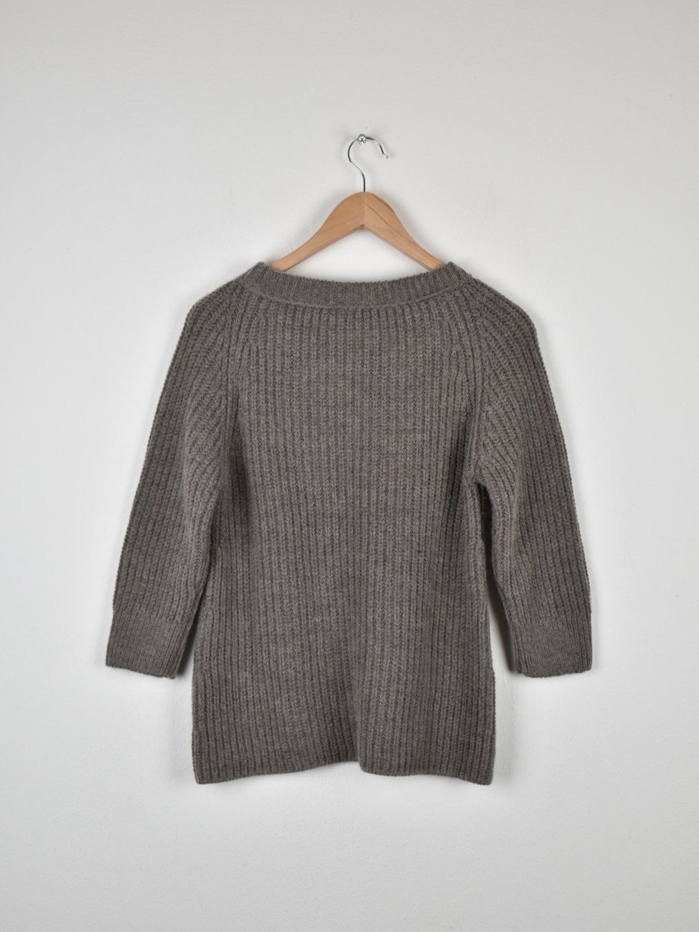 Marc Cain Maglioni & Felpe: Marc Cain Strickpullover Gr.N2, taupe, mit Schurwolle&Alpaka – Nuovo (secondo la descrizione) da Nürensdorf venduto da 2ND_STORY 2