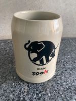 Vintage Hürlimann Bierkrug Zoo Zürich Elefant, Zooh! Xian