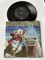 Iron Maiden. 🇬🇧. 1985. Run To The Hills mit Karte….