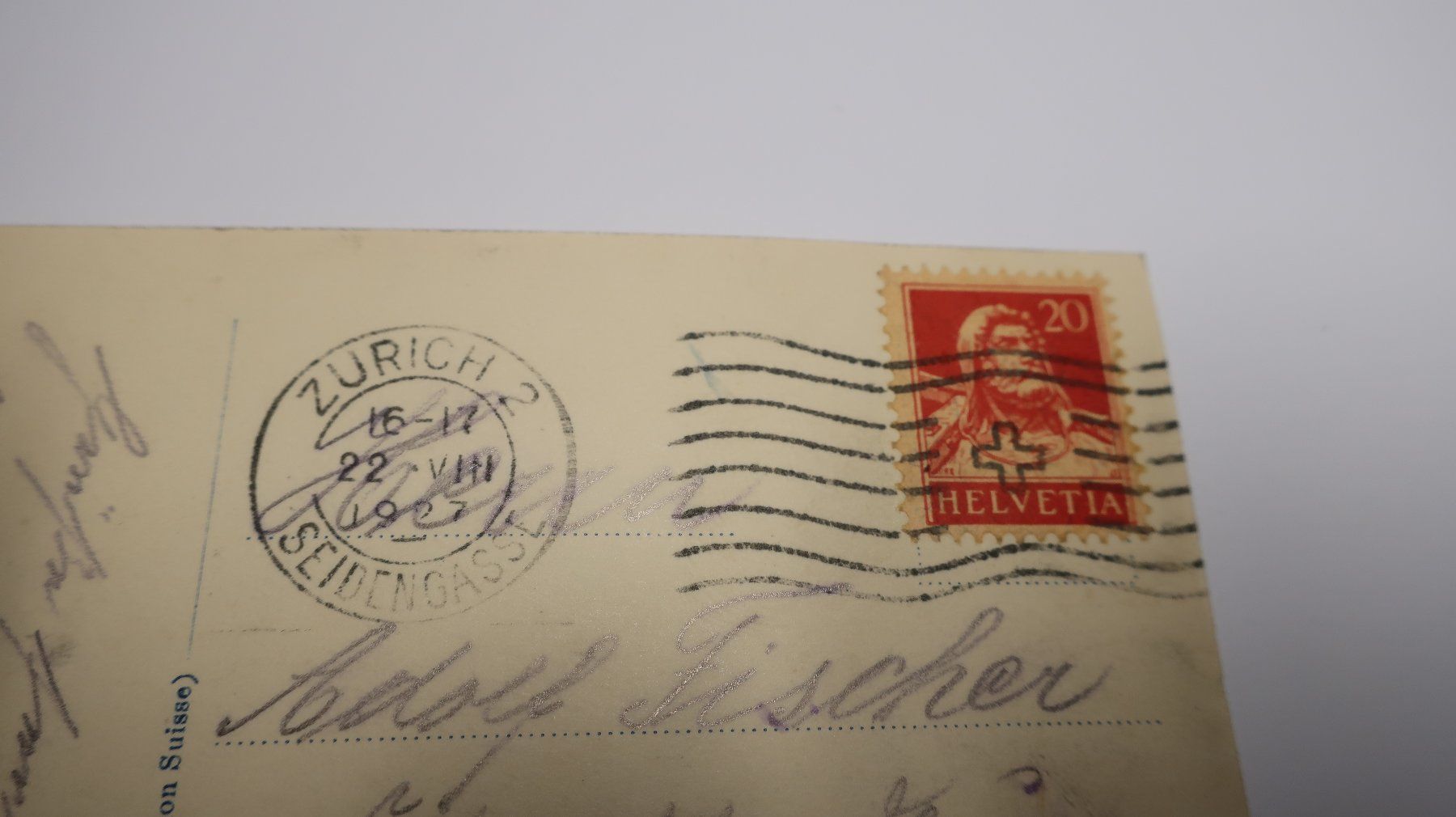 Cartoline postali: Uetliberg  N° 10753  1927 – Usato da Cormoret venduto da Pascalll2001 6