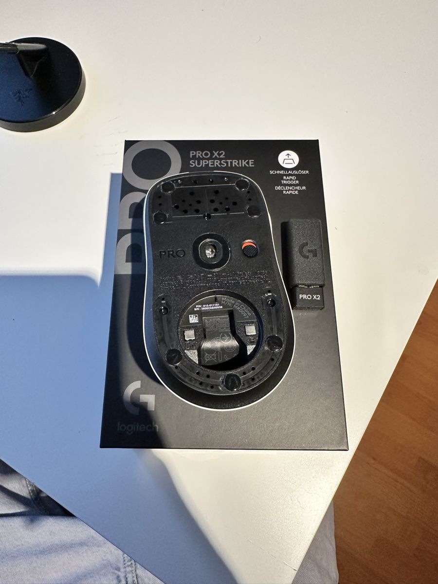 Logitech Maus: Logitech Gpro Superstrike x2 – Neu (gemäss Beschreibung) aus Längenbühl von ZSilu3011 1