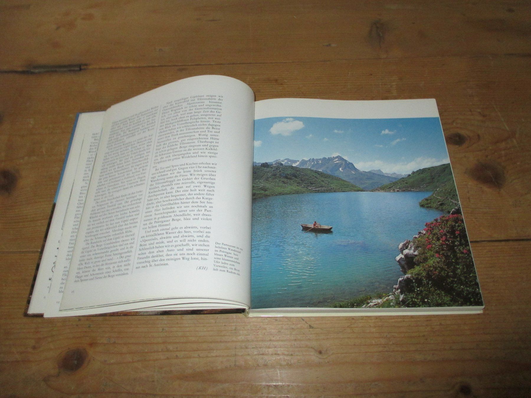 Bücher: Das Grosse Bündner Wanderbuch 1981 – Gebraucht aus Flims - Dorf von Stagediver 3