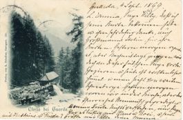 Clozza bei Guarda   GR        um  1 8 9 9