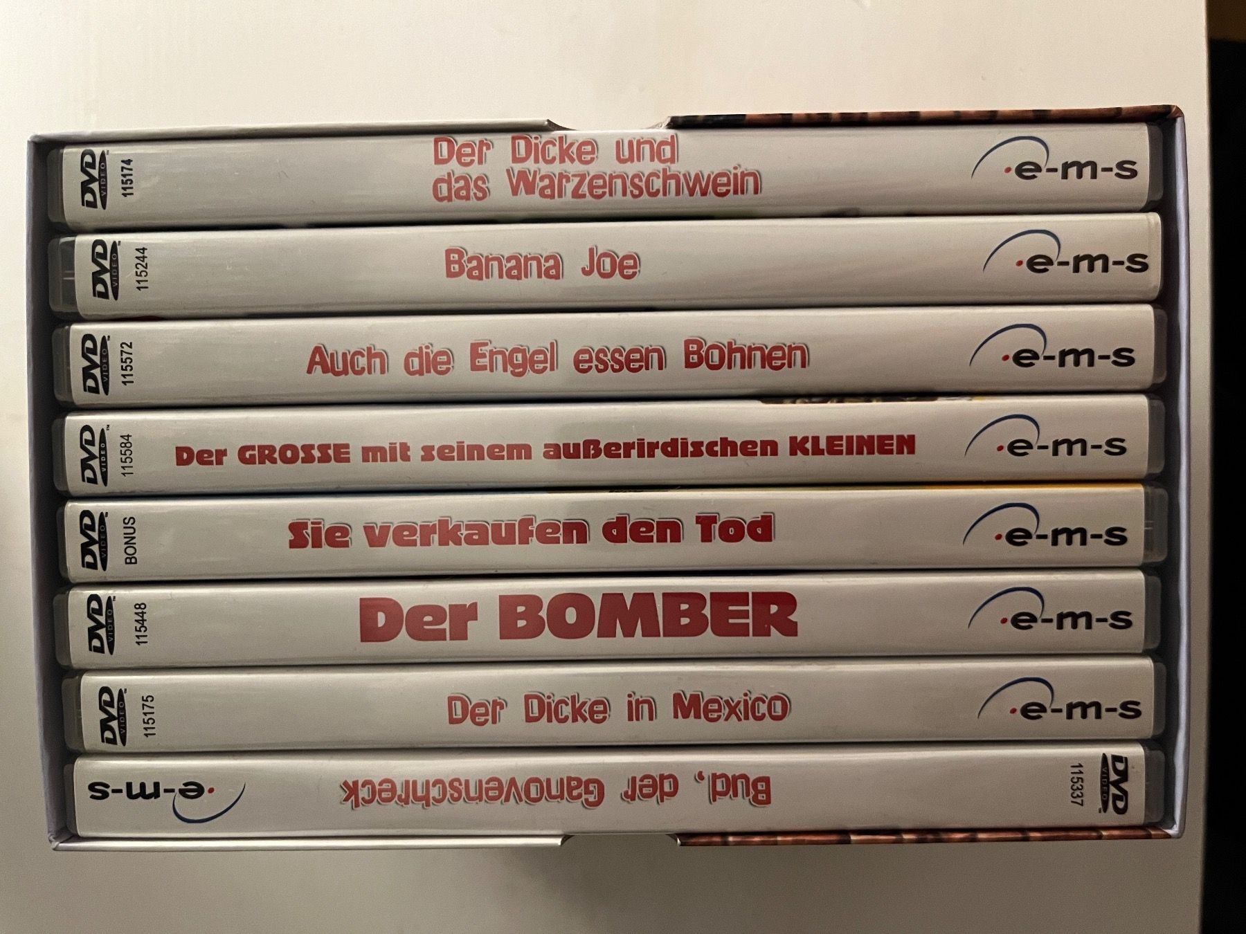 Alle DVDs: Bud Spencer Collector’s Box DVD 📀 – Neu (gemäss Beschreibung) aus Sierre von black.box