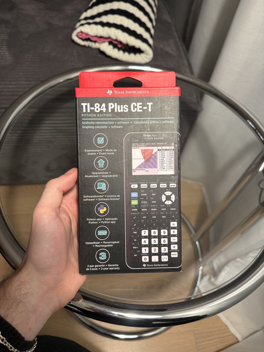 Texas Instruments Calcolatrici tascabili: TI 84 Plus CE-T Python Edition Taschenrechner – Nuovo (secondo la descrizione) da Rheinfelden venduto da mrvnkg 1