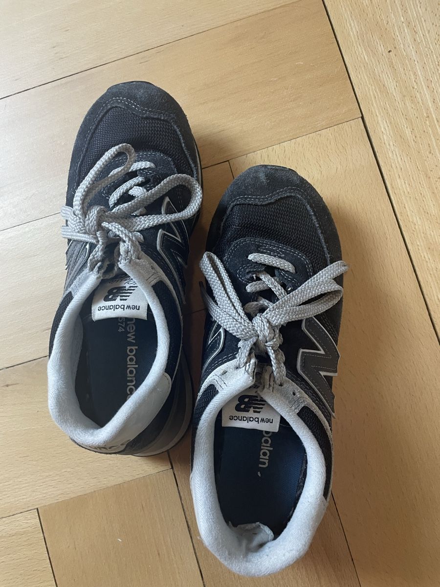 New Balance Scarpe da uomo: New Balance 574 navy-grau – Usato da Bern venduto da llina257 3