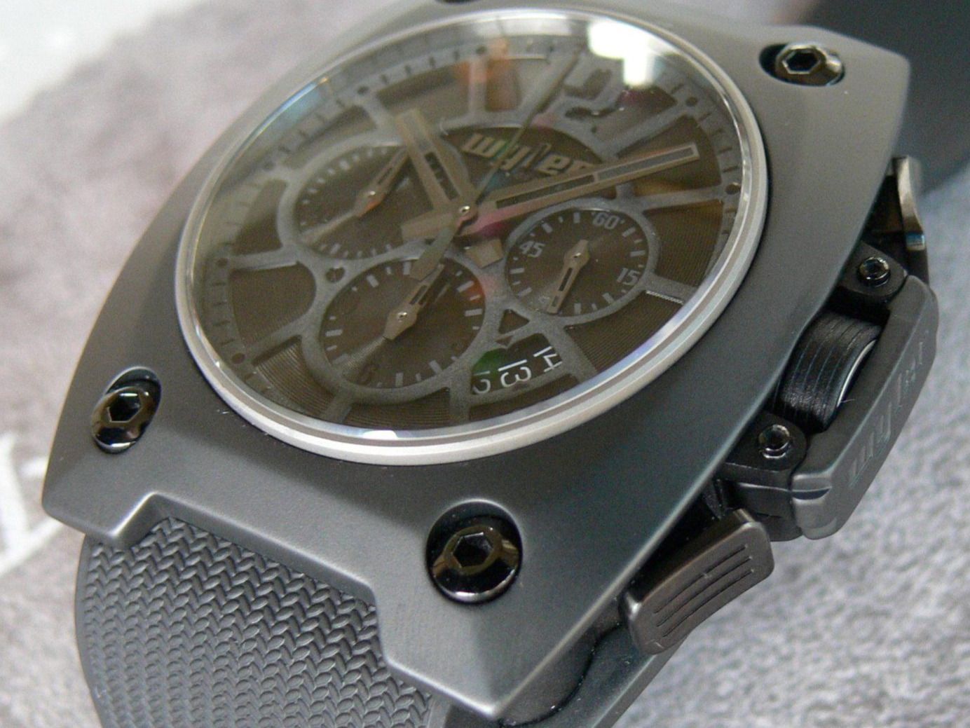 Wyler Orologi: Wyler Code R Chrono  Spetsnaz Phantom Ceramic Keramik-Uhr – Nuovo (secondo la descrizione) da Remigen venduto da Kelias 2