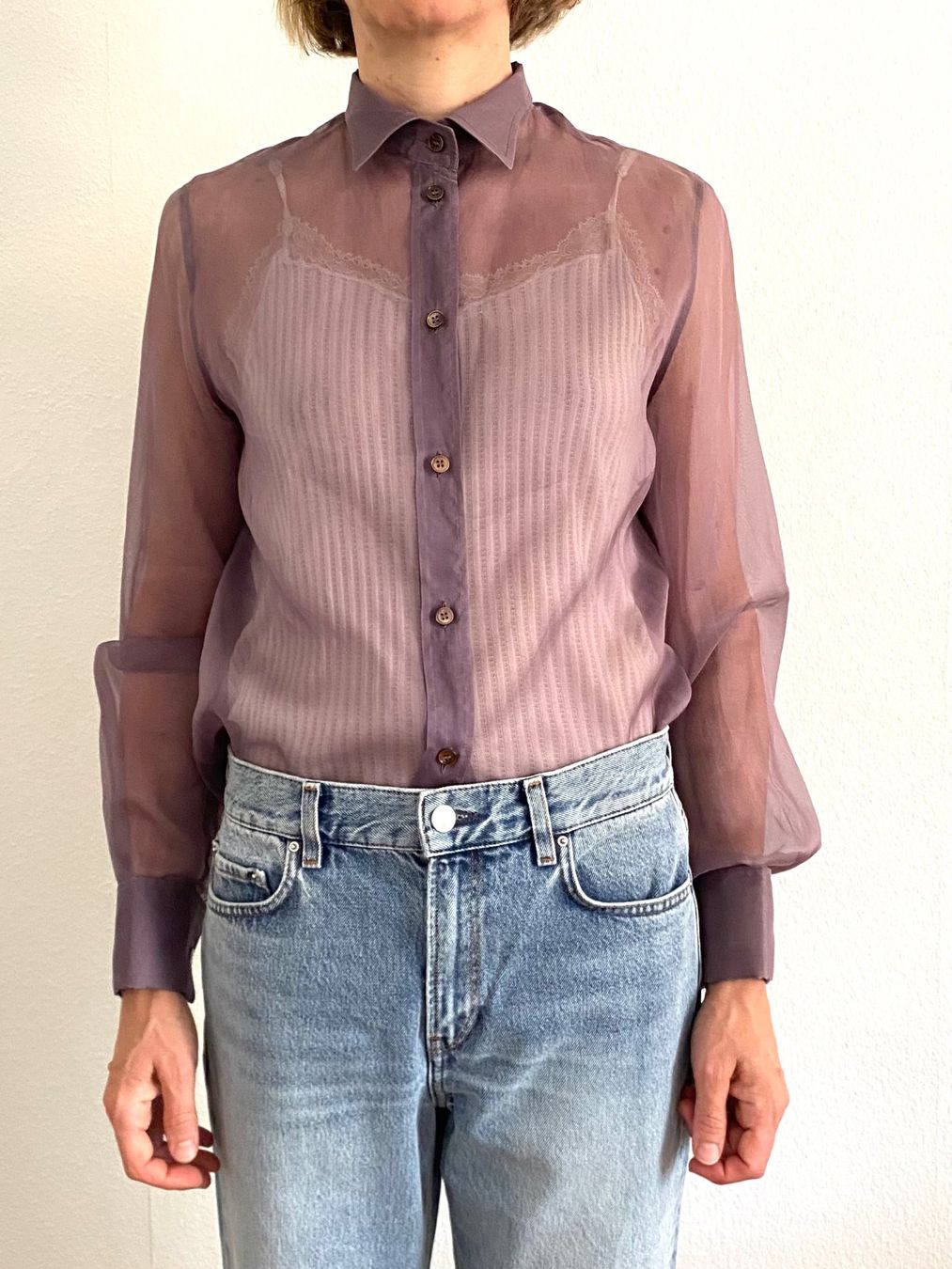 Paul Smith Camicette: PAUL SMITH Damenbluse, Flieder, Gr 40 – Usato da Zürich venduto da josephrofe 1