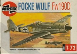 plastic model kit 1/ 72 AIRFIX 01064 FOCKE WULF FW 190D‪ dif