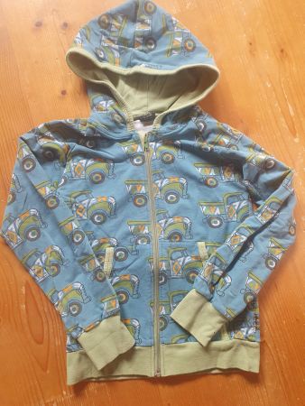 Maxomorra Kapuzenjacke 134/140 wie Smafolk, Duns